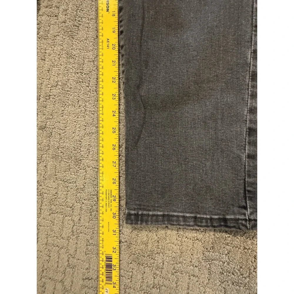 Hudson 36/30 Black Wash Jeans (D1)